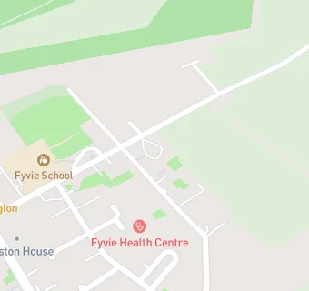 map for Fyvie School Nursery