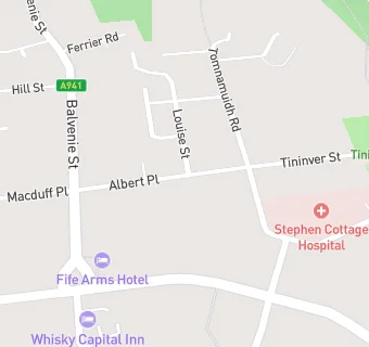 map for St James Lodge