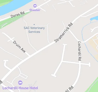 map for Lochardil House Hotel