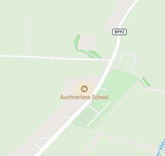 map for Auchterless School