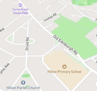 map for Hilton Primary School