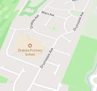 map for Drakies Primary School