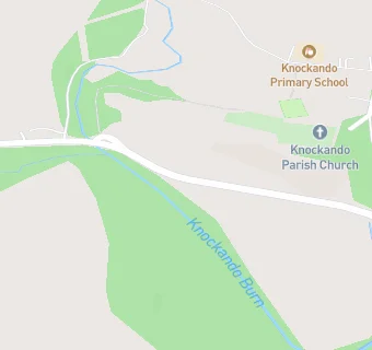 map for Knockando Parish Church