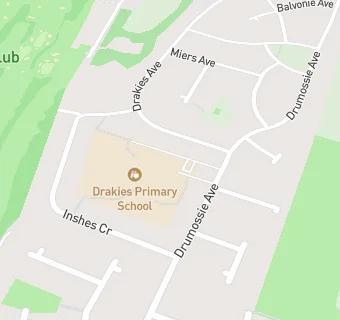 map for Drakies Primary School