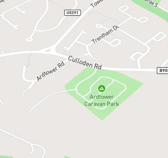 map for Ardtower Caravan Park