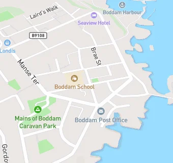 map for The Boddam Chip Shop