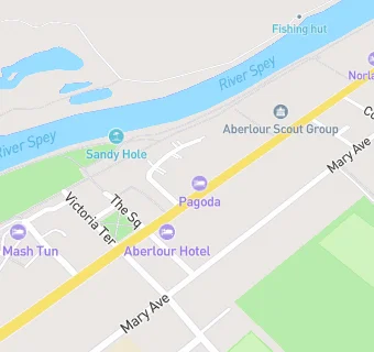 map for Aberlour Takeaway