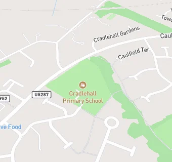 map for Cradlehall Primary School