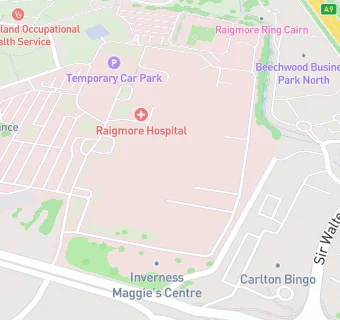 map for Highland Health Sports & Social Club