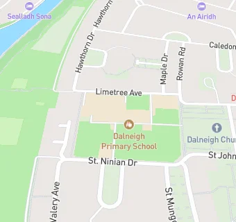 map for Dalneigh Primary School