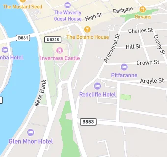 map for Redcliffe Hotel