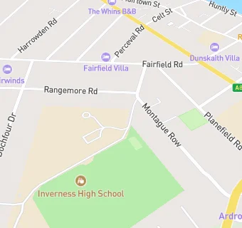 map for Inverness High School