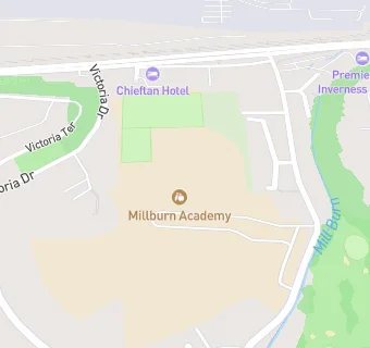 map for Millburn Academy