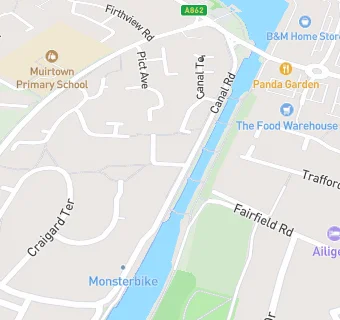 map for 1:1 Diet Inverness and North