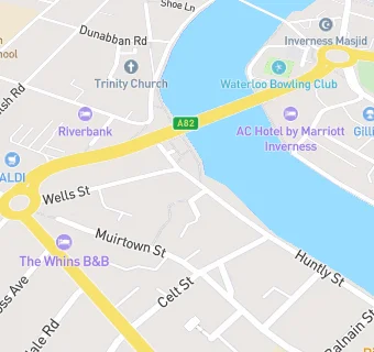 map for Waterfront Bar