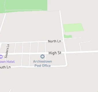 map for Archiestown Post Office