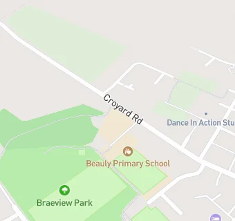 map for Beauly Primary School