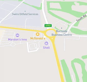 map for Peterhead Starbucks