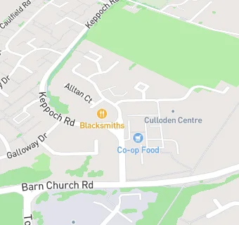 map for SMITHTON CULLODEN YOUTH CENTRE