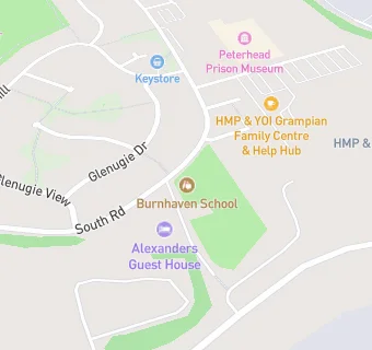 map for Burnhaven School