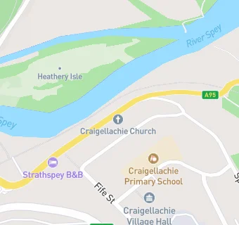 map for Craigellachie Hotel