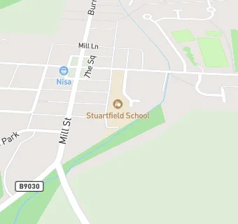 map for Stuartfield School