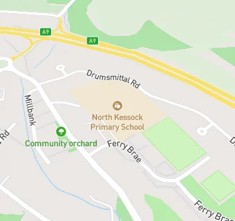 map for North Kessock Primary School