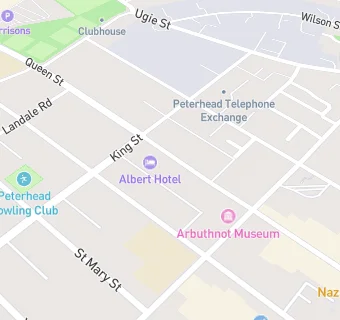 map for Albert Hotel