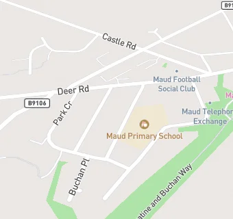 map for Maud Primary School