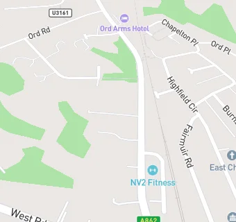 map for Ord Arms Hotel