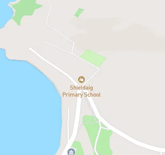 map for Shieldaig Primary School