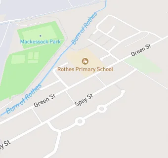 map for Rothes Primary School