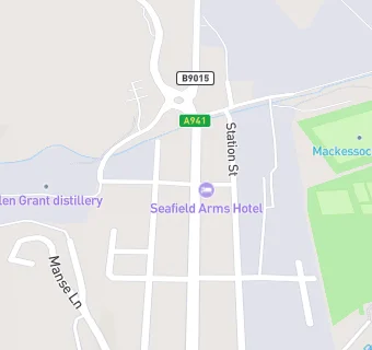 map for The Station Hotel