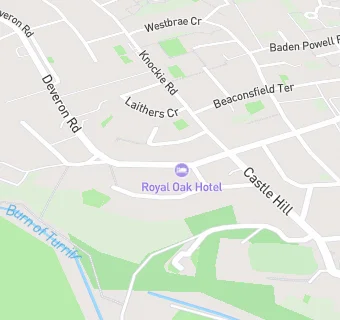 map for Royal Oak Hotel