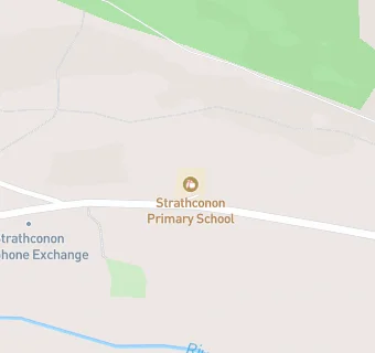 map for Strathconon Primary School