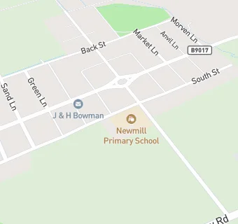 map for Newmill Primary School