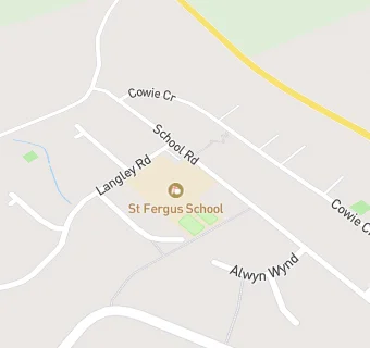 map for St Fergus School