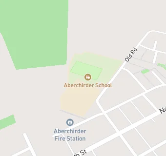 map for Aberchirder Primary School