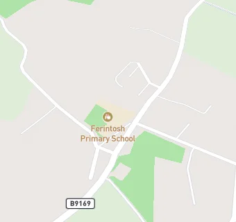 map for Ferintosh Primary School