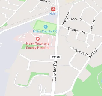 map for Manor Care Centre