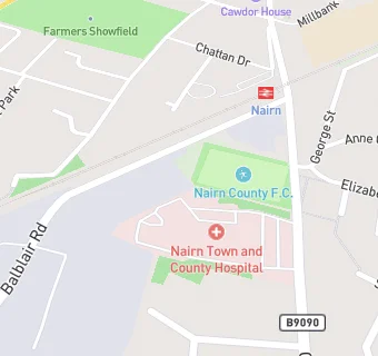 map for Nairn Bites