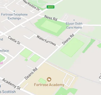 map for Fortrose Pre-School Ltd