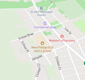 map for New Pitsligo & St John's School