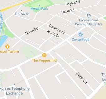 map for Napoli's Pizza