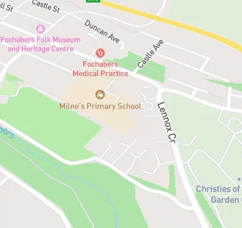 map for Fochabers Nursery And Out Of School