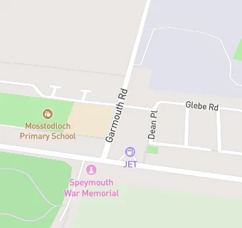 map for Mosstodloch Primary School