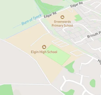 map for Elgin High School