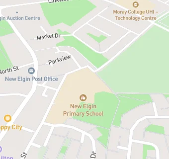 map for New Elgin Primary School