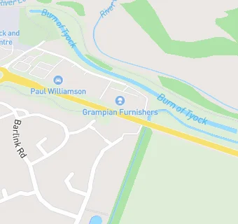 map for Grampian Coffee House