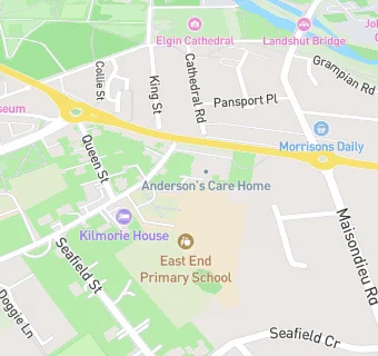 map for East End Primary School Nursery